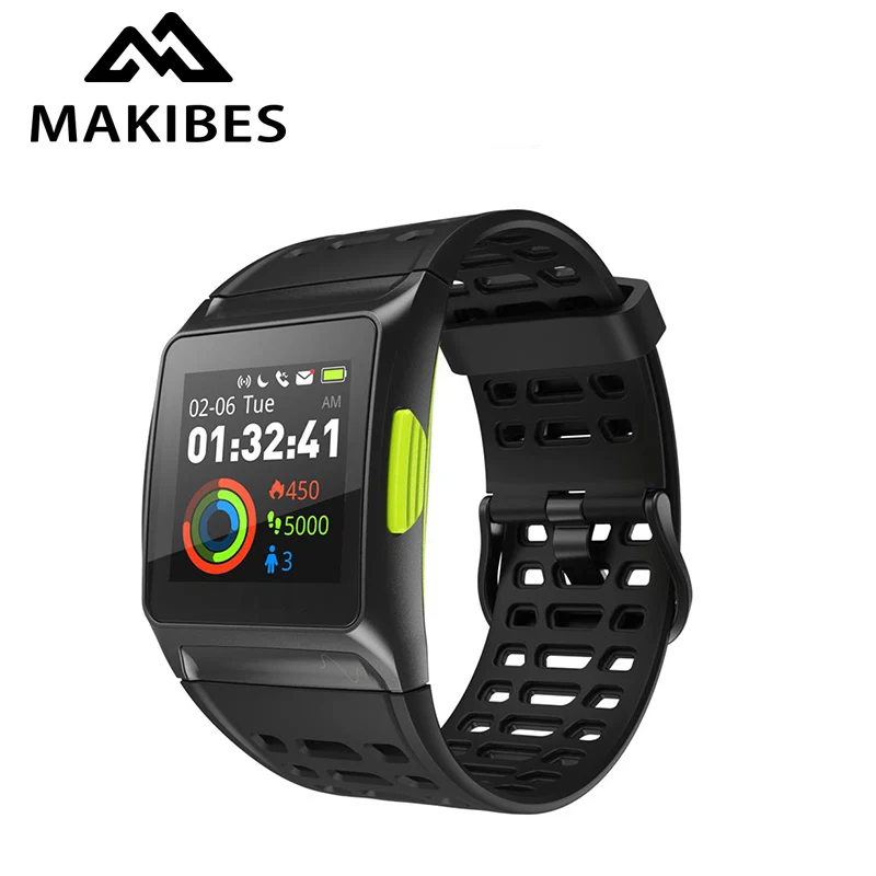 Makibes BR1 Smartwatch Support Strava IPS Color