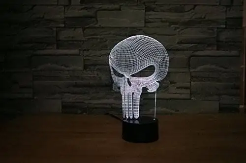 С мини плеер дети Семья подарок новый товар lmeison Каратель 3D Оптические иллюзии Night