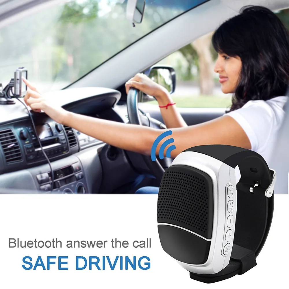 Новейший спортивный Bluetooth динамик громкой связи TF карта воспроизведение музыки FM