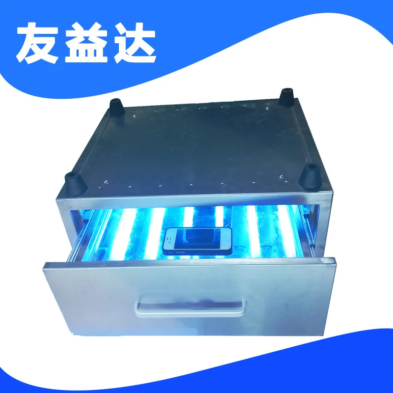 Uv curing light box factory made stainless steel LED curing boxin