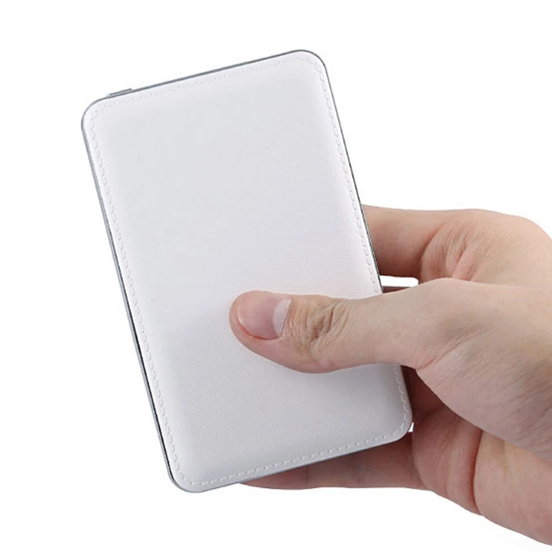 Silm Power Bank 10000mah Dual USB Li- Polymer External Battery Portable Charger Powerbank for all phone