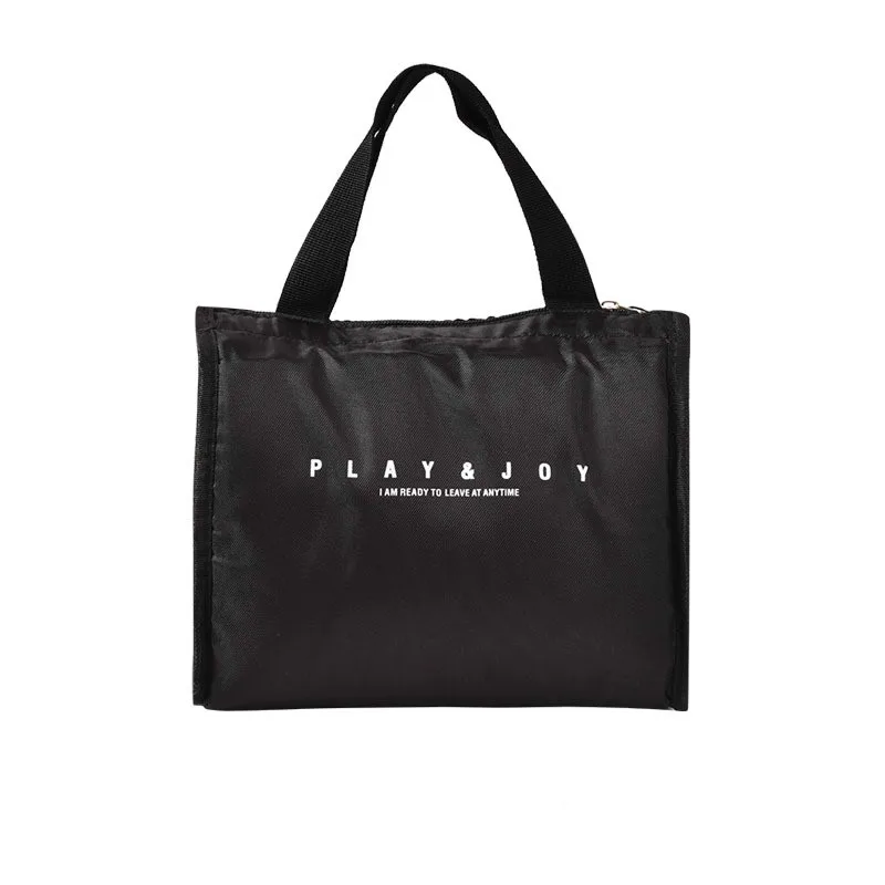 

portable cooler bag thermal lunch picnic handbag insulated tote ice pack meal drinks keep cold warm fresh carrier insulation bag
