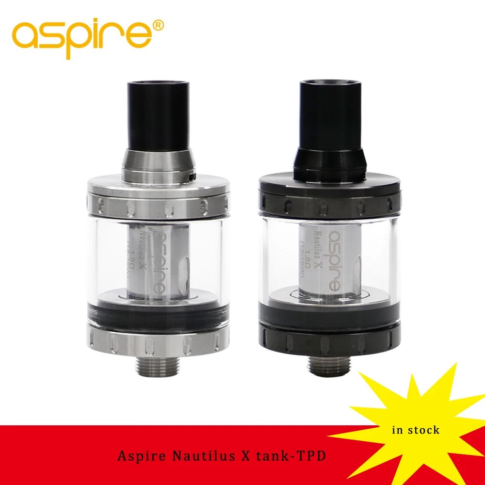 

Nautilus X Atomizer tpd version 2ml Capacity Nautilus-X Tank with U-Tech Coil E-cigs Vaporizer atomizer