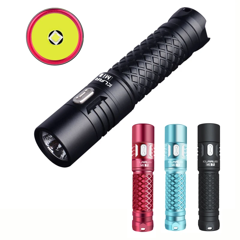 Кларус Mi7 CREE XP L HI V3 светодиодный 700 люмен Мини могут освещения AA фонарик для