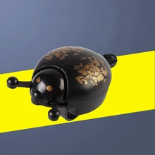 Ladybug Bicycle Bell Ring Lovely Kid Beetle Mini Cartoon Ring Bell Aluminum Alloy For Cycling Bicycle Bike Ride Horn Alarm cute cartoon style bicycle ring bell red golden black