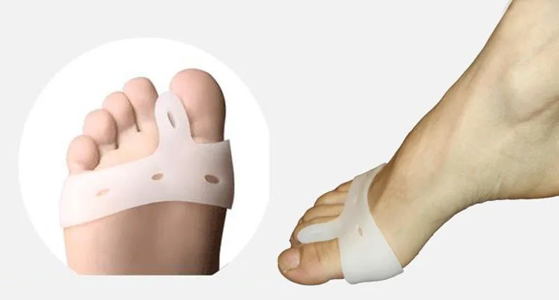 Protector Feet Care Hallux Valgus Toes Separator Toe Gel Separators Stretchers Bunion Protector Straightener Corrector Alignment (4)