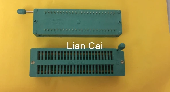 2 шт./лот 3M Gold DIP 48 Pin 48Pin Universal ZIF IC Socket 12268 | Обустройство дома