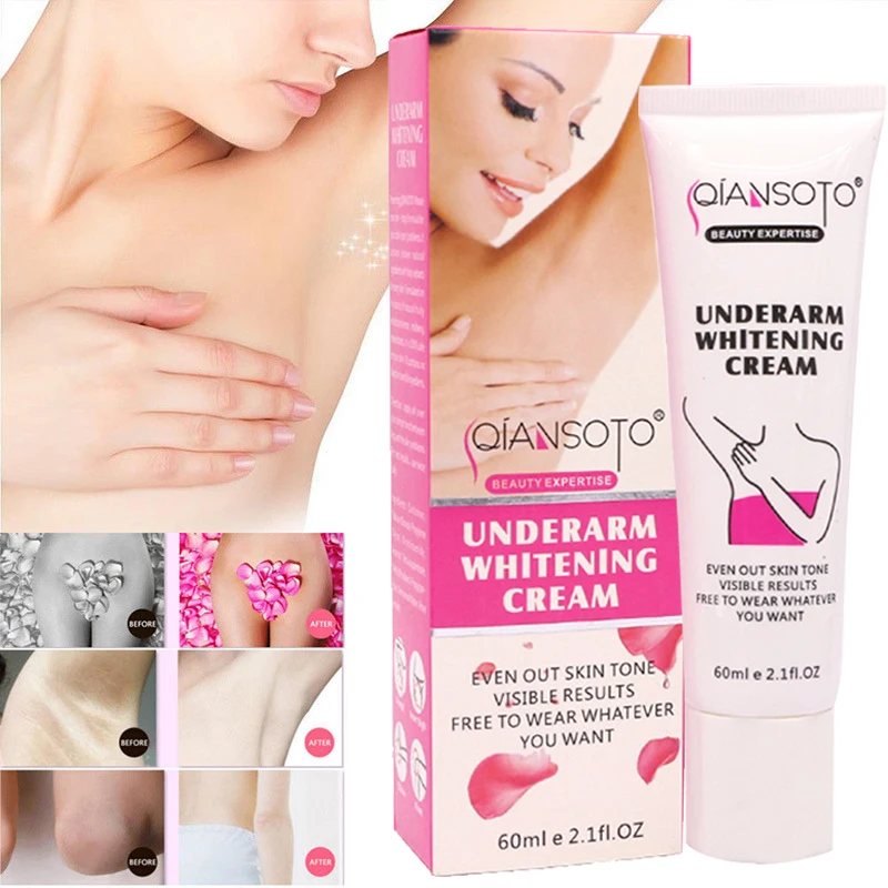 7 Days Effective Armpit Body Whitening Cream Between Legs Knees Private Parts Whitening Formula Armpit Whitener Intimate TSLM1