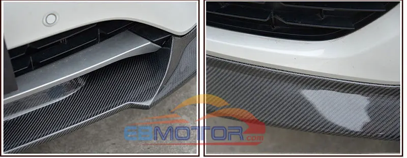 Real Carbon Fiber Front Lip Spoiler for BMW X6 F16 xDrive Series 15UP 1