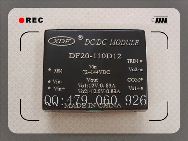 

[ZOB] XDF xindafei power module 20W 110V 12V DC-DC DF20-110D12 --5PCS/LOT
