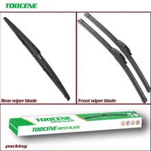 Dianteiro e Traseiro Hatchback Wiper Blades para Mitsubishi Colt 2008-2012 Janela Do Carro Brisas Acessórios 24 + 13 + 14