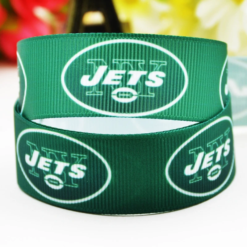 7/8'' (22mm) Sport team ball printed Grosgrain Ribbon party decoration
