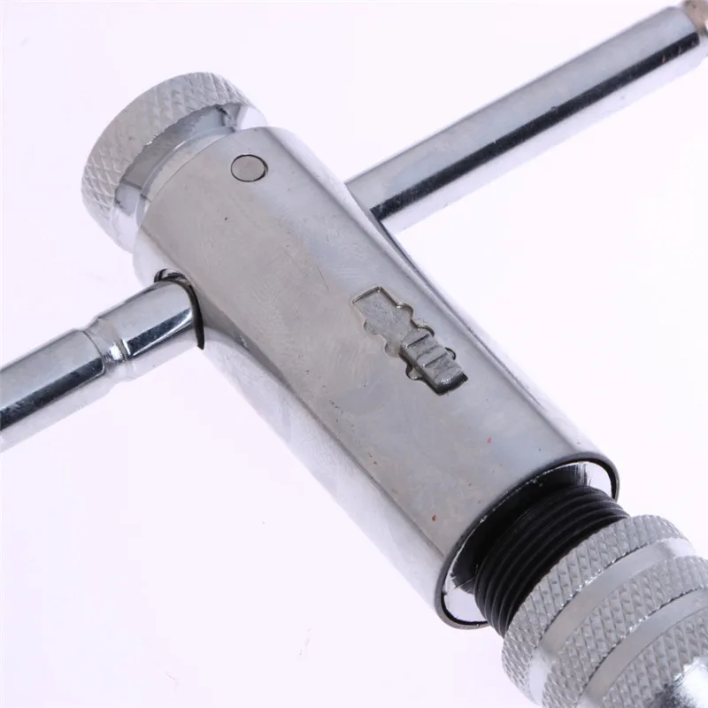 5 шт. Регулируемый M3-M8 t-ручка трещотка кран гаечный ключ машинист инструмент с резьбой вилка инструменты для крана набор