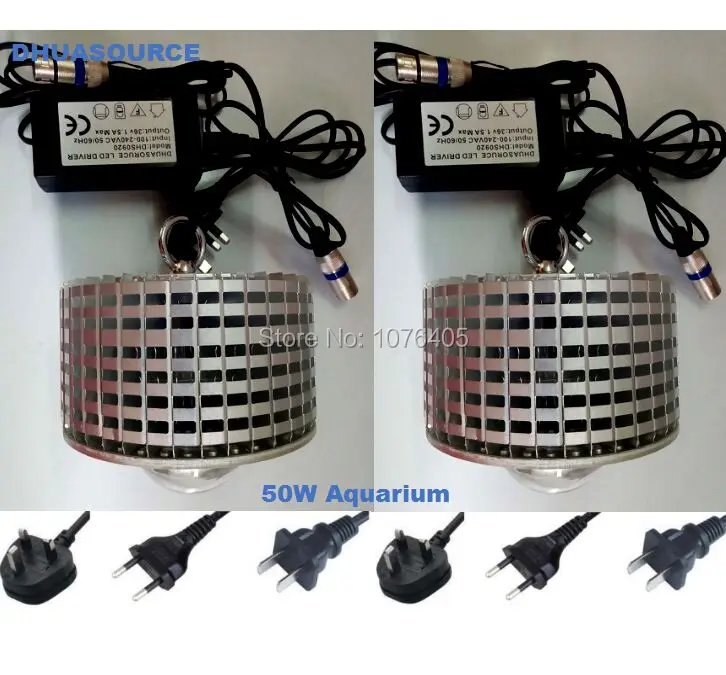 

customize colors 50W CREE LED Grow Light for Plants Hydroponics Aquarium marine lamp for Coral Reefs Fish