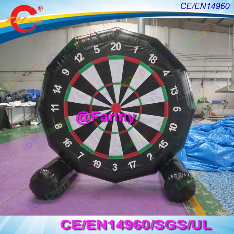 2018 New Design Airtight 3m/10ft Giant Inflatable Football Dart Board