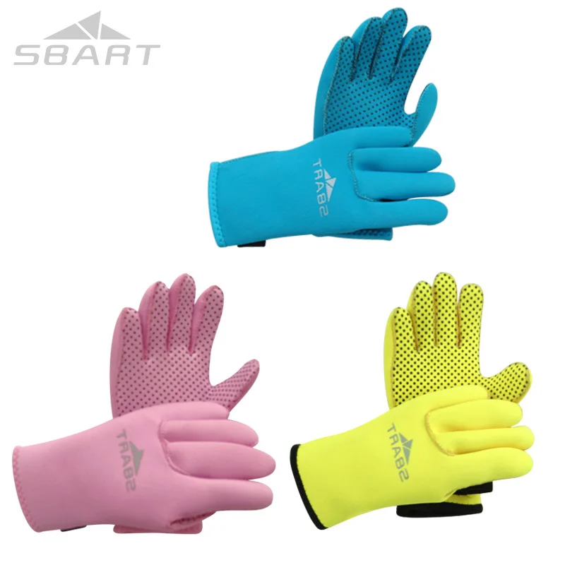 original 3mm neoprene scuba dive gloves kids snorkeling submersible