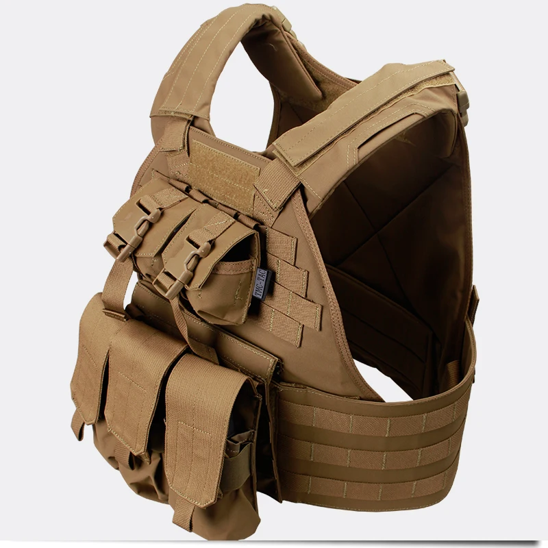

Molle Hunting Vest Body Armor Emersongear TMC USMC style SPC VEST Airsoft Combat TMC1999 Coyote Brown