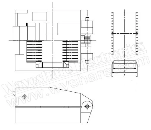 SOP16 so16 SOIC16 ic51-0162-271-1 Yamaichi IC Тесты burn-в гнездо адаптера Программирование 5.5 мм Ширина 1.27 мм шаг