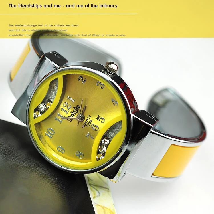 Fashion table watch fashion personality popular the trend rhinestone