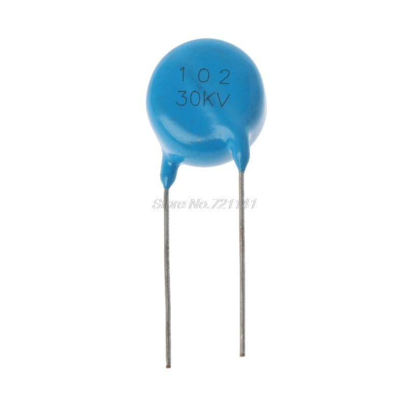 30KV 1000PF 102 высоковольтный керамический конденсатор HV Tesla Ham MAR20 прямая