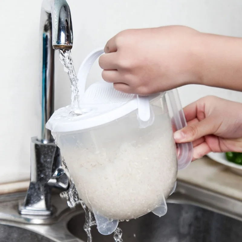 Plastic Cleaning Rice Bean Sieve Hands free Rice washer Rice cleaner
