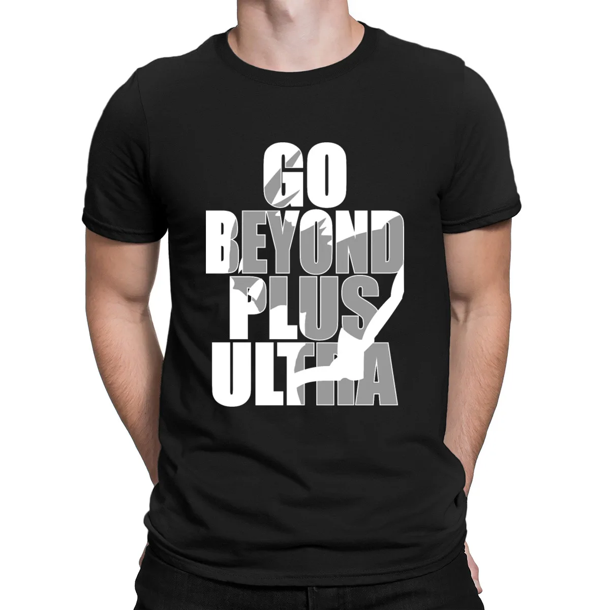 Beyond Plus Ultra футболки лучший бешеный хип хоп Топ Летняя мужская футболка стильная