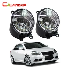 Cawanerl 1 Piar Auto Della Luce di Nebbia Daytime Corsa e Jogging Luce corrente DRL A LED Lampadina di CC 12 v Per Suzuki Kizashi (FR) saloon 2.4 4×4 2010-