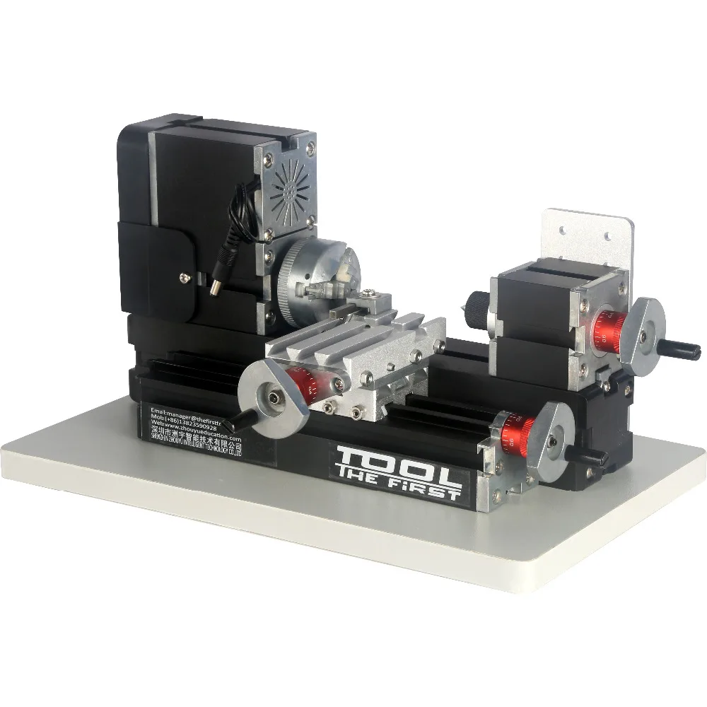 Мини токарный станок TZ20002M 60 Вт 12000 об/мин|mini metal lathe|metal lathethe lathe |