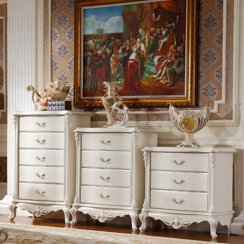 

french design 3-4-5 drawers wooden chest