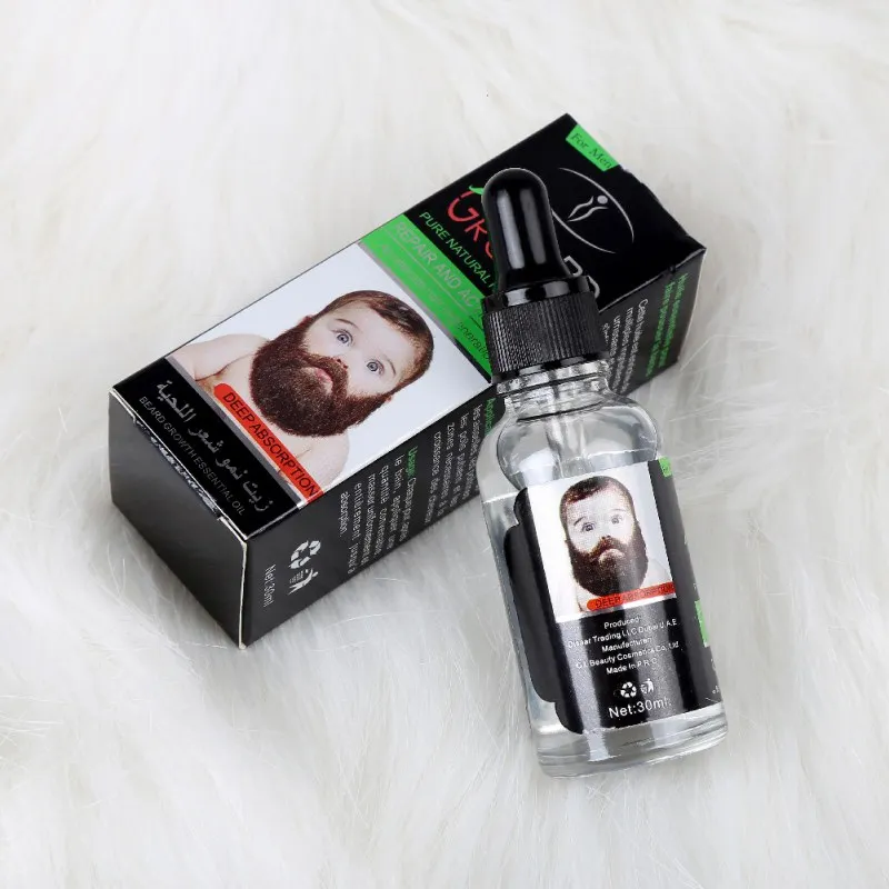 100% Natural Organic Men Beard Growth Oil Sadoun.com
