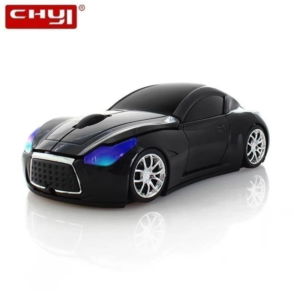 Chyi Wireless Car Shape Mouse Mini Optical Ergonomic Computer Mause 2