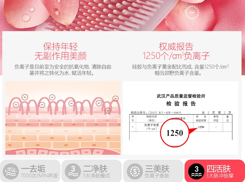 Xiaomi Deerma negative ion massage bath brush25