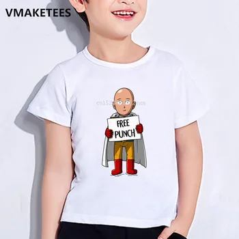 

Kids Summer Girls & Boys T shirts Deadpool/Punch/Joker Free Jokes Cartoon Print Children's T-shirt Funny Baby Clothes,HKP5130