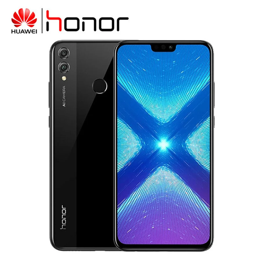 

HUAWEI HONOR 8X Global Rom Android 8.1 4G LTE Smartphone 4GB RAM 64GB ROM 6.5'' 2.2GHz Octa Core 20MP 3750mAh Mobile Phone