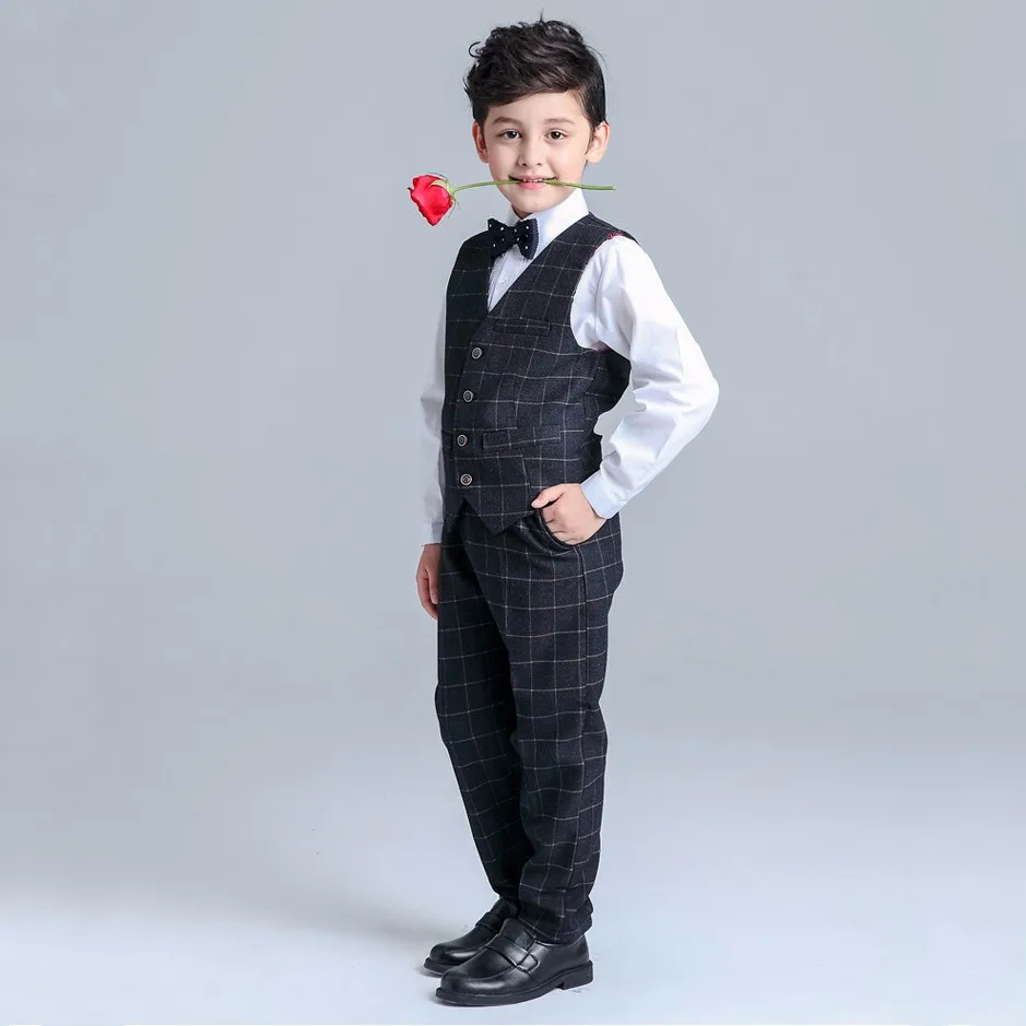 Aonita-2016-Small-Children-s-Suit-Cultivate-One-s-Morality-Children-s-Clothing-Grid-Suit-For (1)