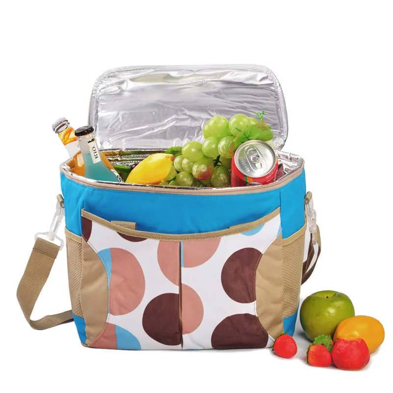 Beer Cooler Bag Ice Pack Lunch Picnic Bag 20l Insulated Thermal Oxfod Material Cooler Bag For
