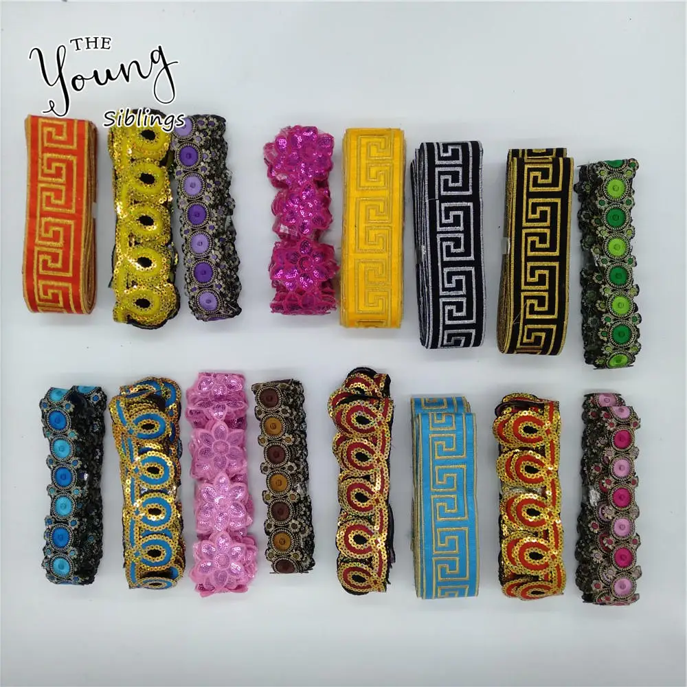 

Fashion style 1pcs sell Iron on patch Embroidery Patch barcode Lace DIY Badges Clothing Sewing Accessories Supplies C5692-C5712