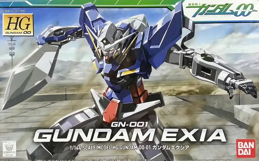 Модель Gundam HG 1/144 GN 001 EXIA 00 GUNDAM READY PLEAYER ONE THUNDERBOLT Armor разблокированный мобильный