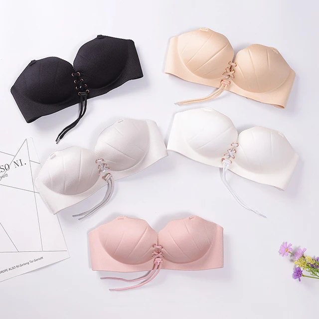 Buy Gumprun Sexy Seamless Bra Shell Massage Underwear Women Super Push Up Bra