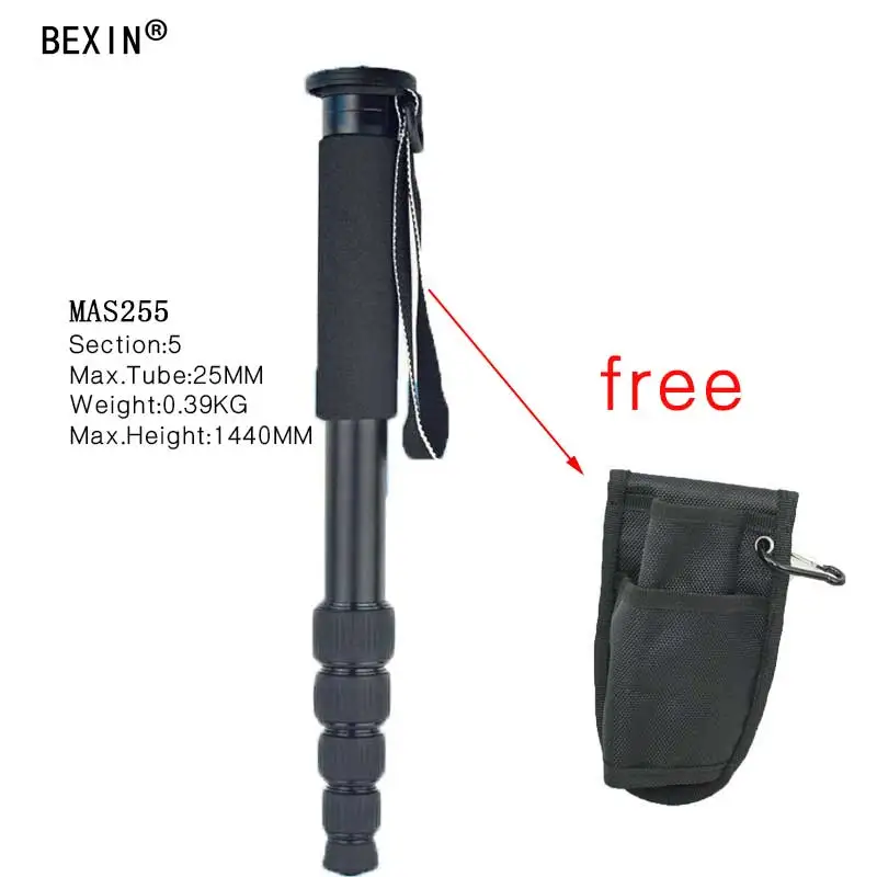 

Mini Tripod Lightweight aluminum Extendable 5section Foldable Portable Design Monopod Original for Digital Camera Camcorder