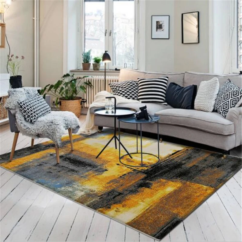Современный мягкие толстые роскошные ковры для Гостиная Спальня Конференц-зал ковры домой ковер большой Пол Дверной коврик горячей области ковер