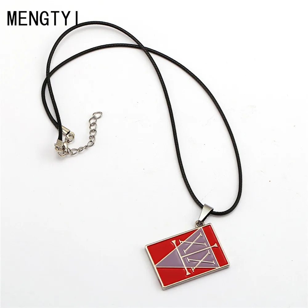 12pcs/lot Anime Hunter x Hunter Jeff Lux Chain Length Necklace Hunter