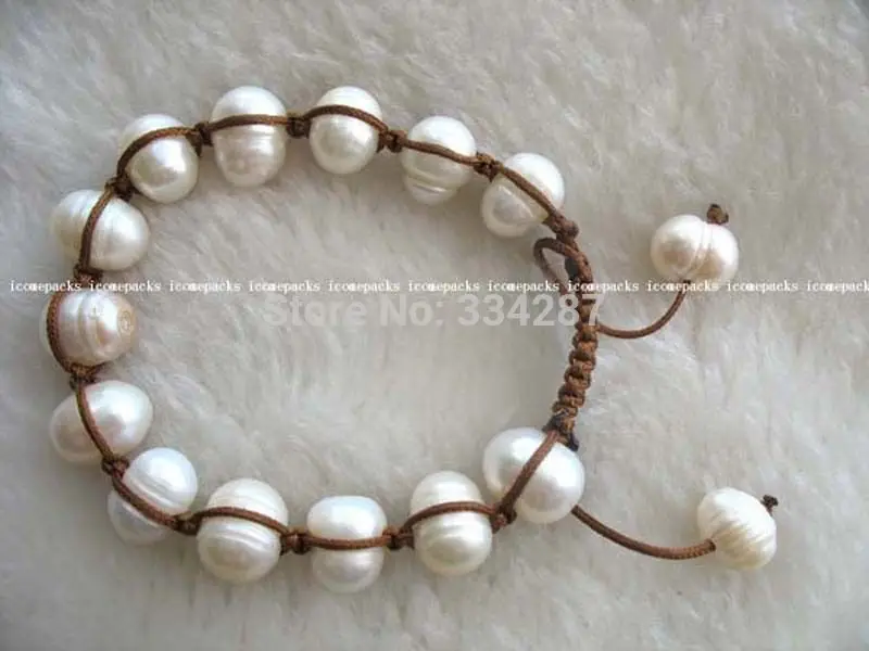 

freshwater pearl white bracelet 7.5" nature