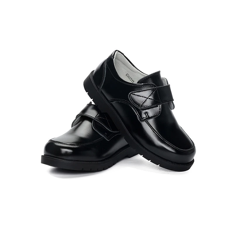 ActhInK/обувь из натуральной кожи для мальчиков, Детская Свадебная обувь для выпускного вечера, черно-белая официальная кожаная обувь, детские кроссовки для мальчиков