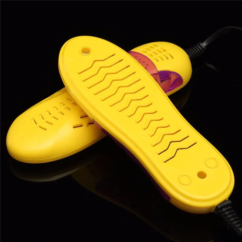 Shoe Dryer Foot Protector Boot Odor Deodorant 220V 10W EU Plug Race Car Shape Voilet Light Dehumidify Device Shoes Drier Heater