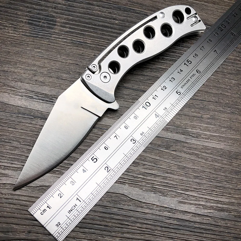 

ZZSQ C192TI Folding Blade Knife 9Cr18Mov steel Blade pocket knives Outdoor Camping Tool Knives EDC C192 Tactical tool Knife