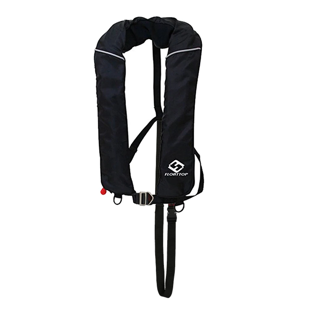 FLOATTOP automática adultos inflable Manual PFD vida chaleco salvavidas supervivencia natación náutica pesca 150N flotabilidad 33lbs - 2