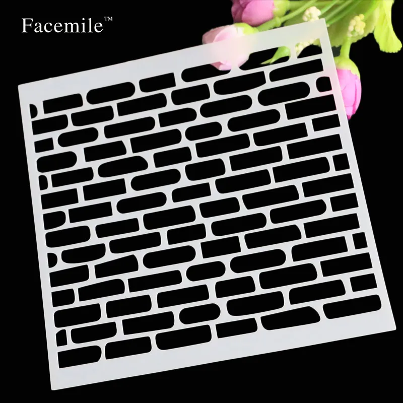 

Plastic Layering Stencils For DIY Scrapbooking Photo Album Decorative Crafts Planner Stencil Tool For Album Card