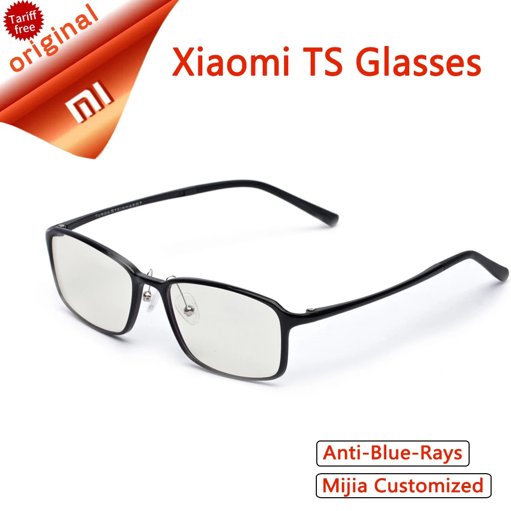 

Xiaomi Mijia Customized TS Anti-Blue-Rays-Glasses UV Eye Protection For Man Woman Phone/Computer/Game xiaomi anti blue glasses
