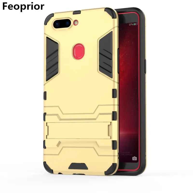 Fecoprior R11S TPU PC Case For OPPO R11S OPPOR11S Back Cover Celulars Armor Shield SmartPhone Fundas Coque